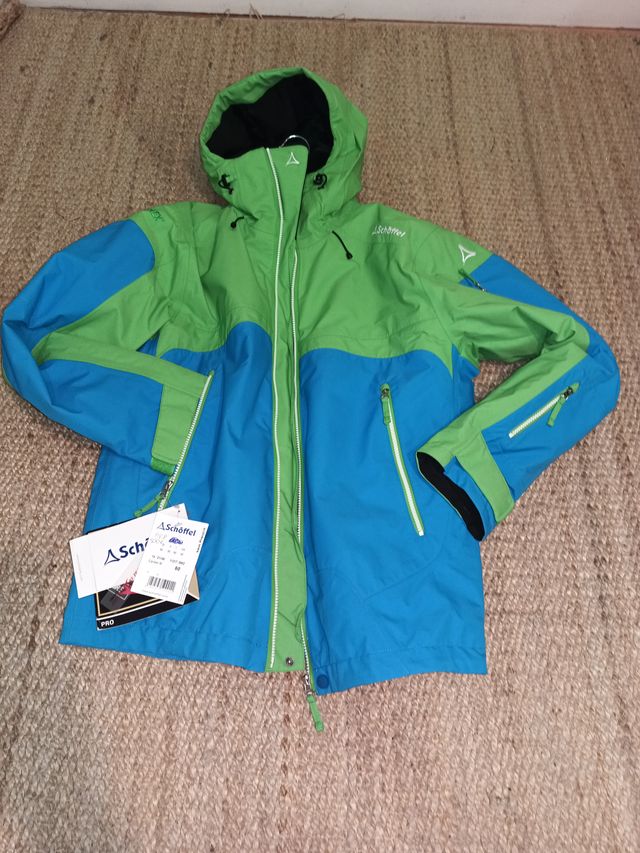 Giacca da sci Schöffel Ski di alta gamma T50 verde/blu