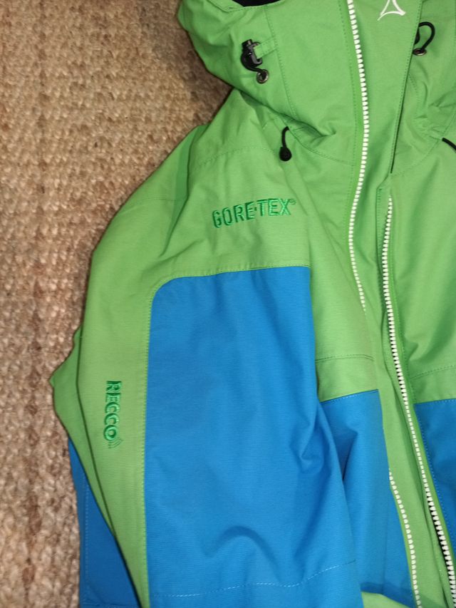 Giacca da sci Schöffel Ski di alta gamma T50 verde/blu