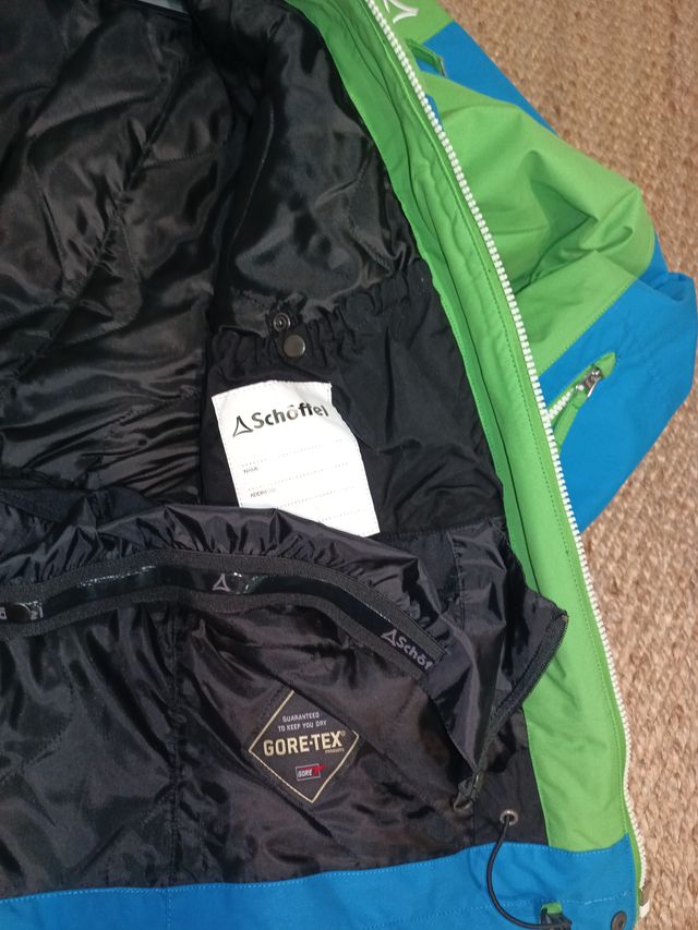 Giacca da sci Schöffel Ski di alta gamma T50 verde/blu