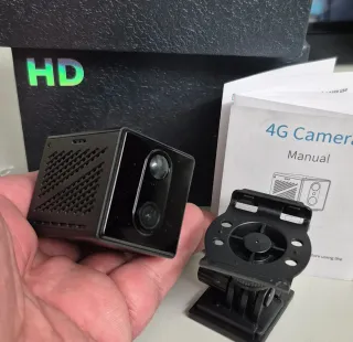 Câmera Segurança O-KAM 4G WiFi 5MP Ultra HD