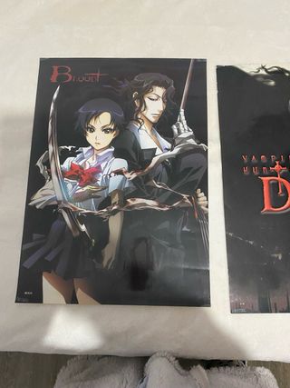 Pósters Góticos Anime Blood+ y D Vampire Hunter