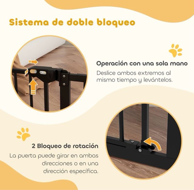 Barriera di sicurezza regolabile 74-147,5cm