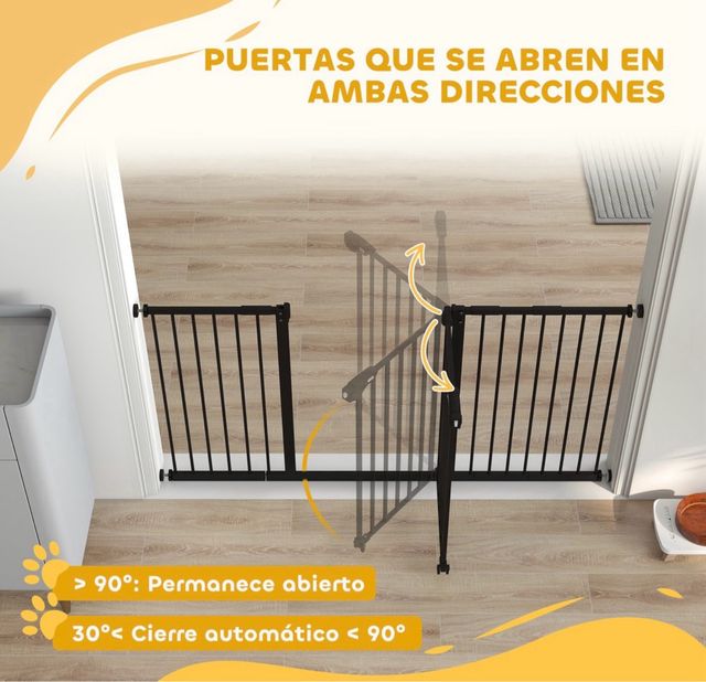 Barriera di sicurezza regolabile 74-147,5cm