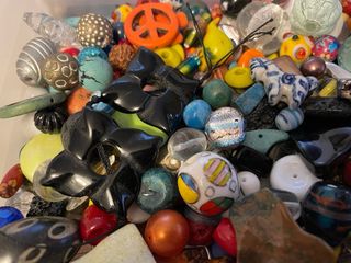 Lote 1kg Peças Bijuteria Artesanato