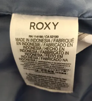 Chaqueta Roxy acolchada azul