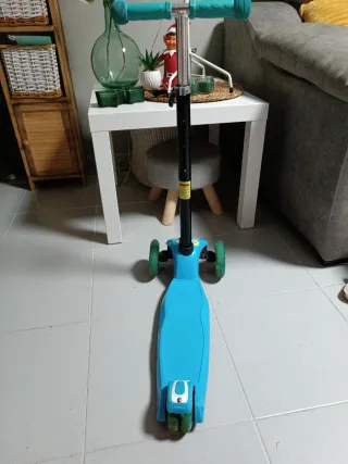 Patinete infantil 3 ruedas azul