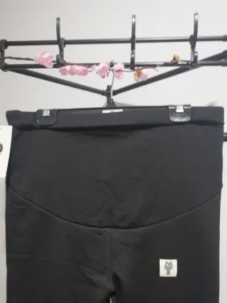 Leggings Maternidad Negro Talla L
