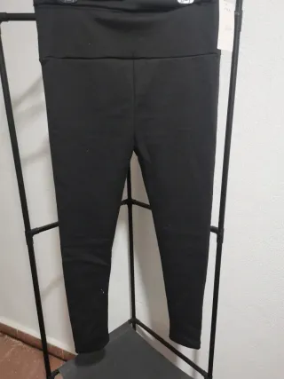 Leggings Maternidad Negro Talla L