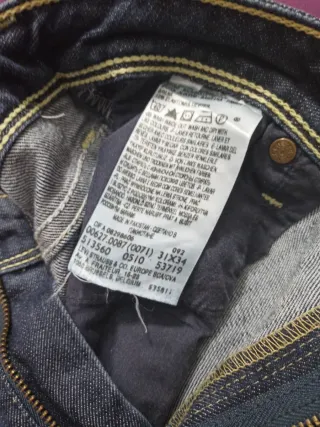 Vaqueros Levi's 627 Straight Fit