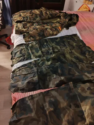 Chaquetón camuflaje militar