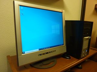 Monitor plano con altavoces integrados
