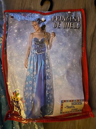 Disfraz Princesa de Hielo Talla Única Frozen