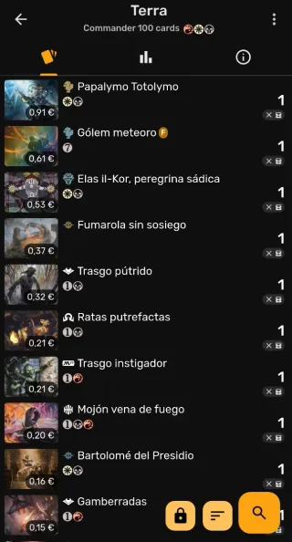 Mazo Commander Magic The Gathering Terra.