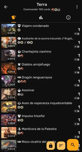 Mazo Commander Magic The Gathering Terra.