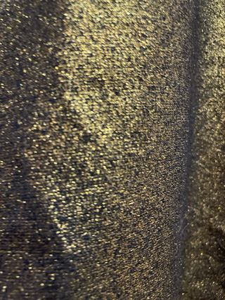 Mini Falda Fiesta Dorada Negra Talla 3XL ( lee )