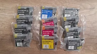 12 Cartuchos de tinta B-LC980/985