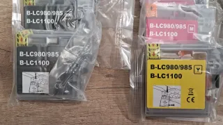 12 Cartuchos de tinta B-LC980/985