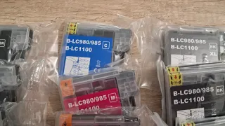 12 Cartuchos de tinta B-LC980/985