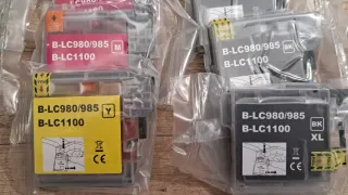 12 Cartuchos de tinta B-LC980/985