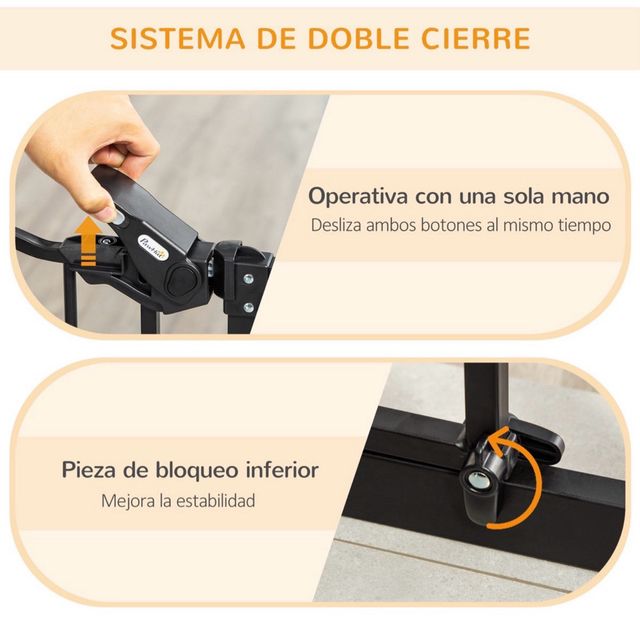 Barriera di sicurezza 74-101cm