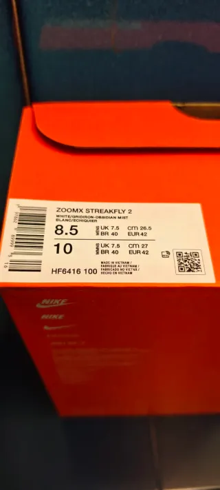 Zapatillas Nike Streakfly 2. Talla 42