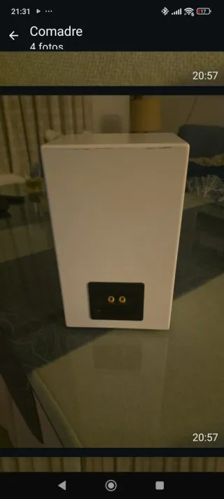 Dos altavoces LOUOSPEAKERS