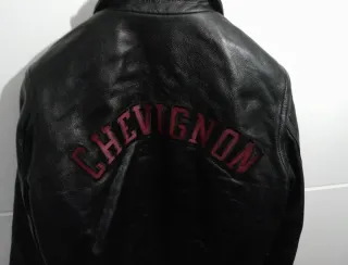 Chaqueta de cuero Chevignon Negra