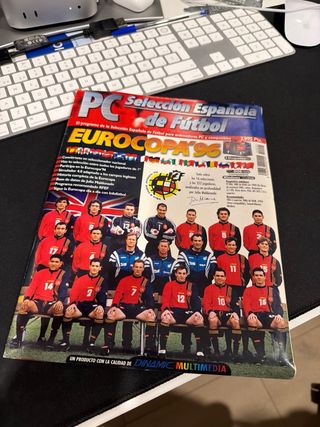 Revista PC Fútbol Eurocopa 96