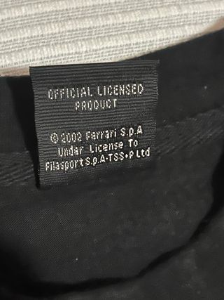 Camiseta Ferrari Negra