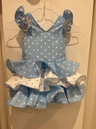 Traje Gitana Infantil Lunares