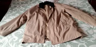 Chaqueton  beige hombre