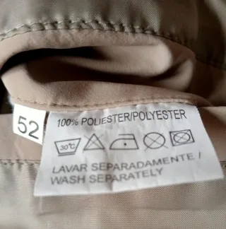 Chaqueton  beige hombre