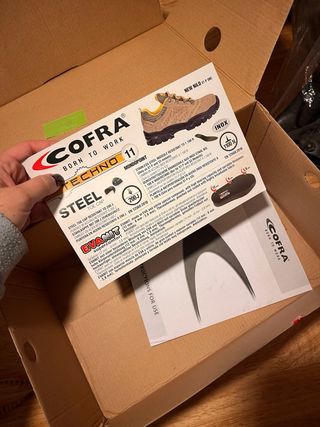 Zapatos seguridad COFRA Techno 11