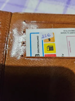 Cartera juvenil con flores nueva