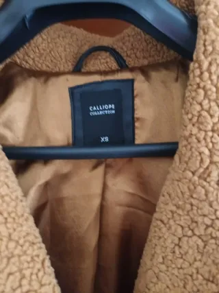 Calliope Giubbotto Teddy Marrone XS