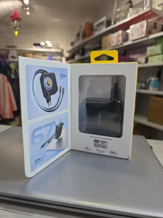 Cargador Baseus 67W USB-C x3