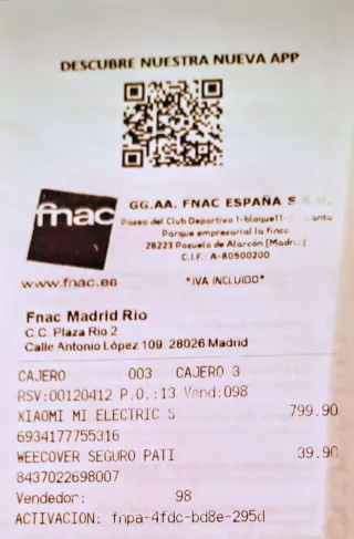 Patinete xiaomi Eléctric Scooter 4 Pro