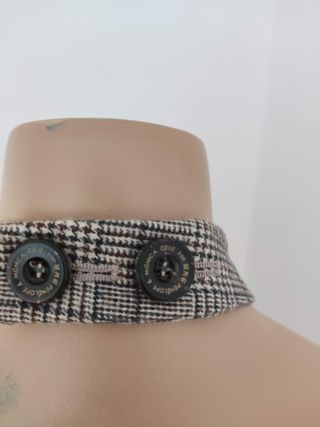 Chaleco de cuadros para mujer