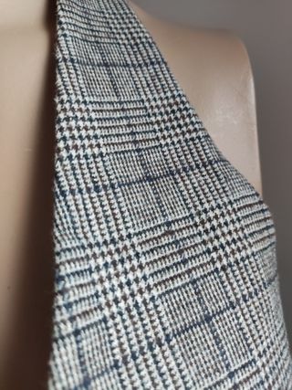 Chaleco de cuadros para mujer