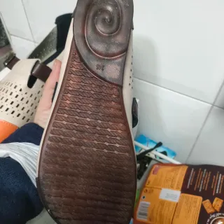 Zapatos planos mujer beige, marrón, verde, naranja