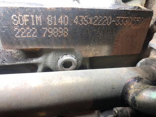 Bloque motor iveco 2.8 hdi