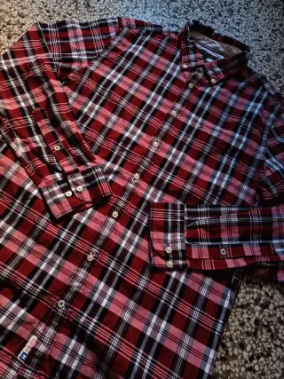 Camicia Tommy Hilfiger a quadri Uomo Tg M