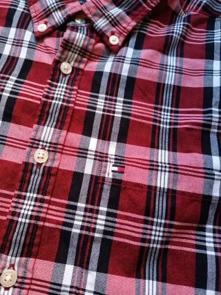 Camicia Tommy Hilfiger a quadri Uomo Tg M