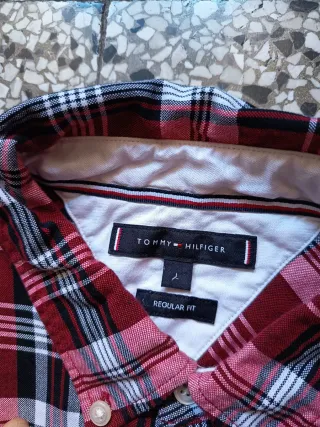 Camicia Tommy Hilfiger a quadri Uomo Tg M