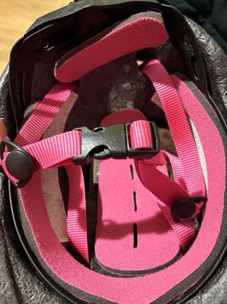 Casco infantil B'Twin rosa