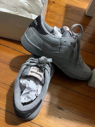 Reebok Club C Gris Oscuro Talla 40.5