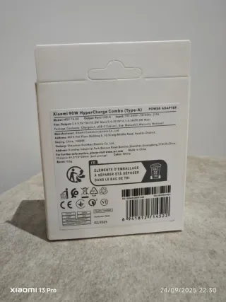 Caricabatterie Xiaomi 90W HyperCharge Combo