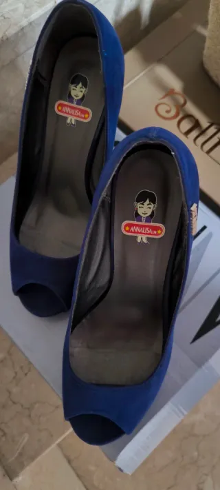 Zapatos de tacón y cuña Talla 38