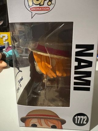 Funko Pop! One Piece Nami 1772 Autografato