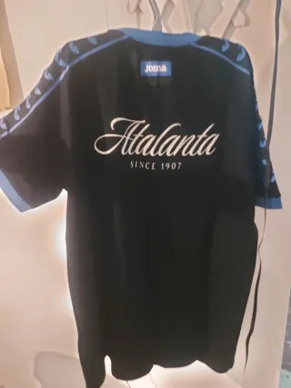 Camiseta Joma Atalanta Negra y Azul